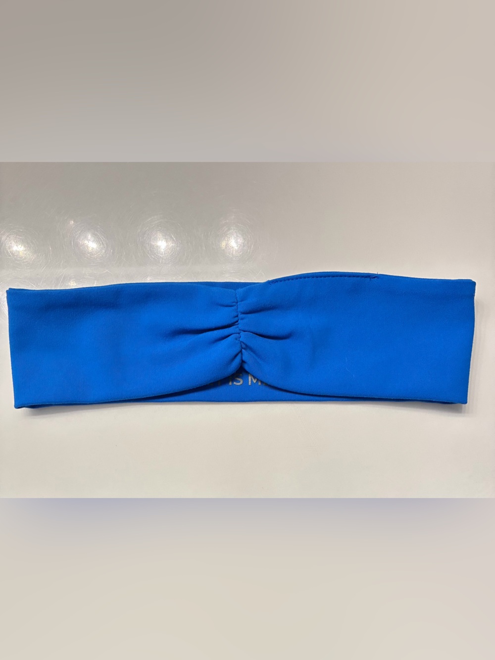 FIGS Blue Scrub Headband “Mindset Is Medicine”